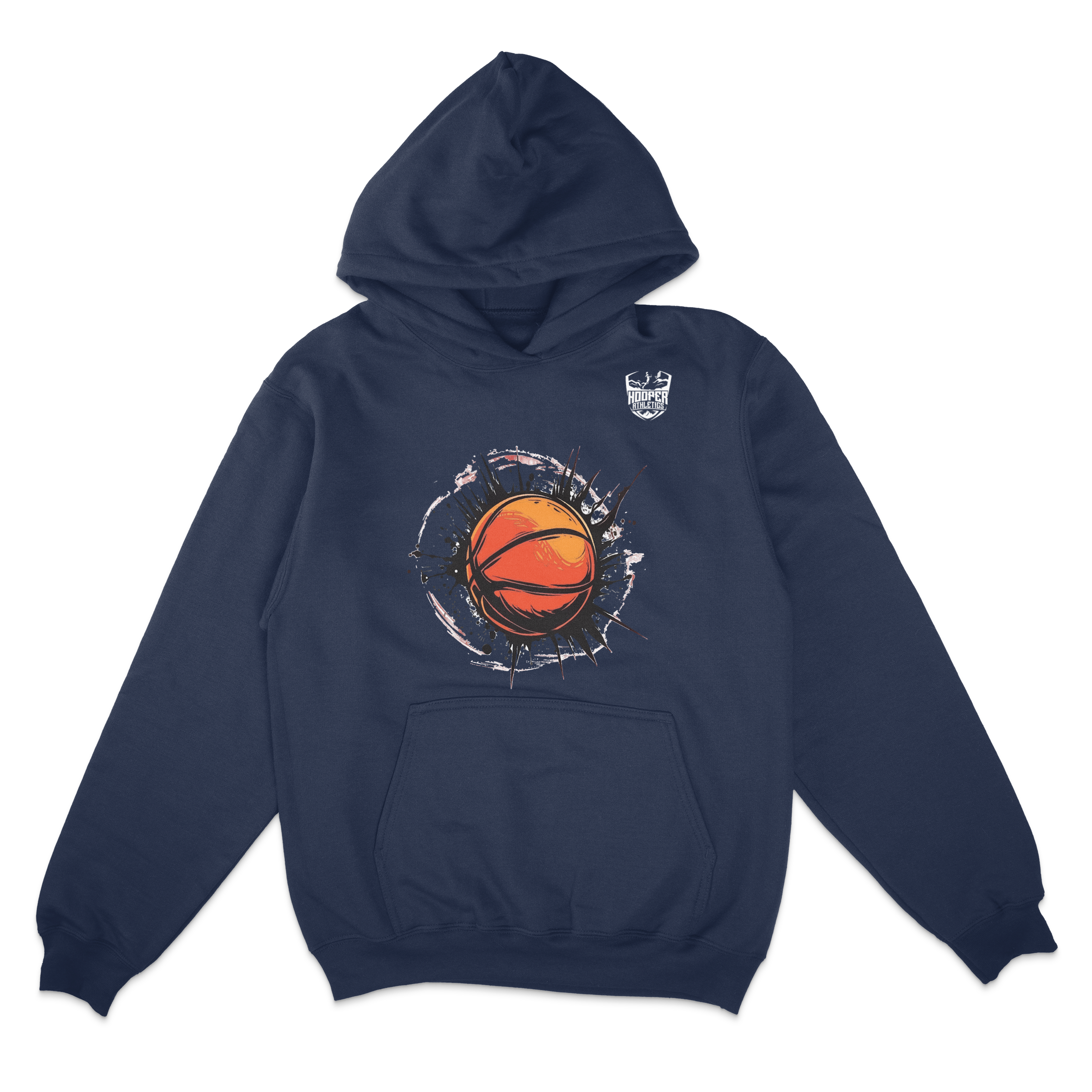 The Breakout Hoodie | Bold Basketball Streetwear by Hooper Athletics in white – women's basketball apparel
