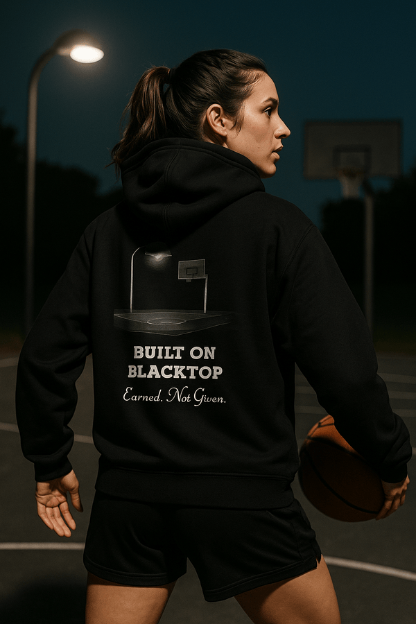 Built on Blacktop Hoodie – Hooper Athletics Streetball Collection | Hooper Athletics – Own. Every. Moment.