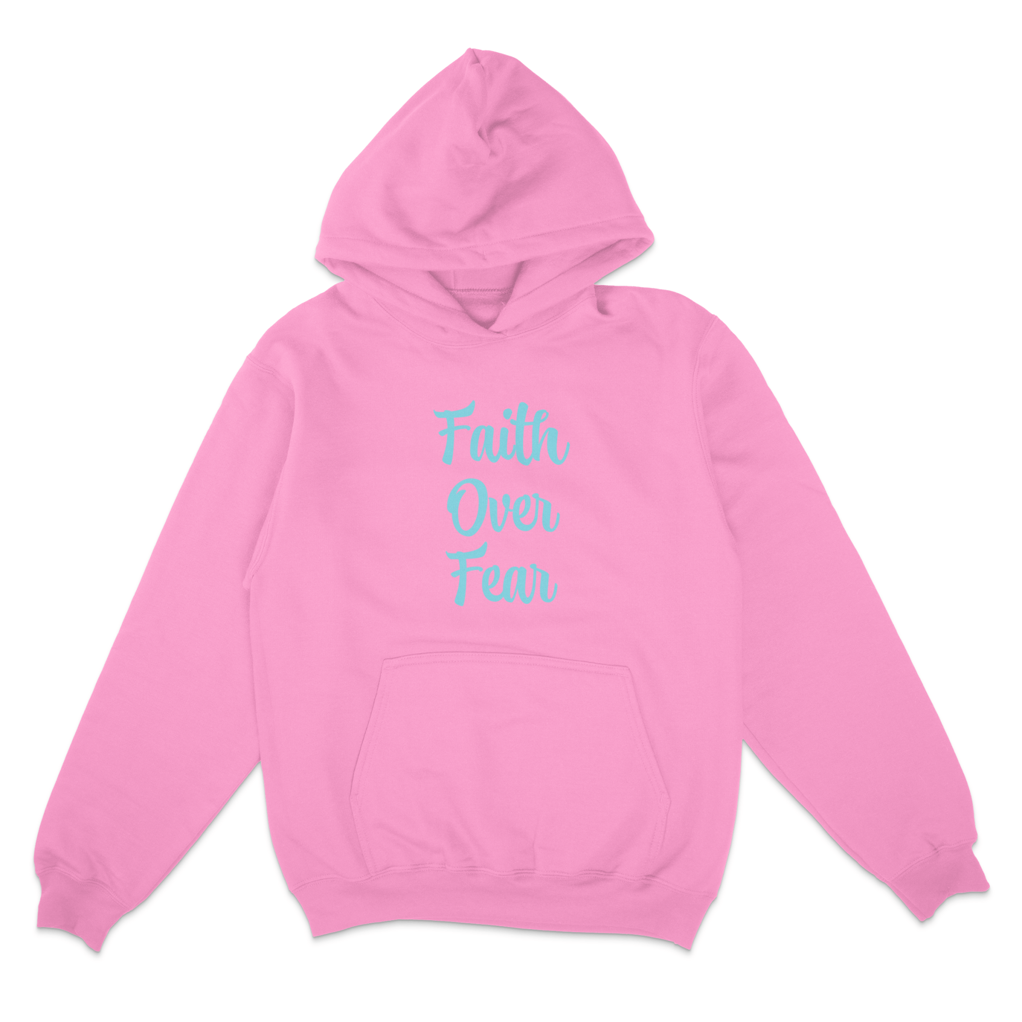 Faith Over Fear Hoodie – Empowerment Streetwear for Female Hoopers | Hooper Athletics – Own. Every. Moment.