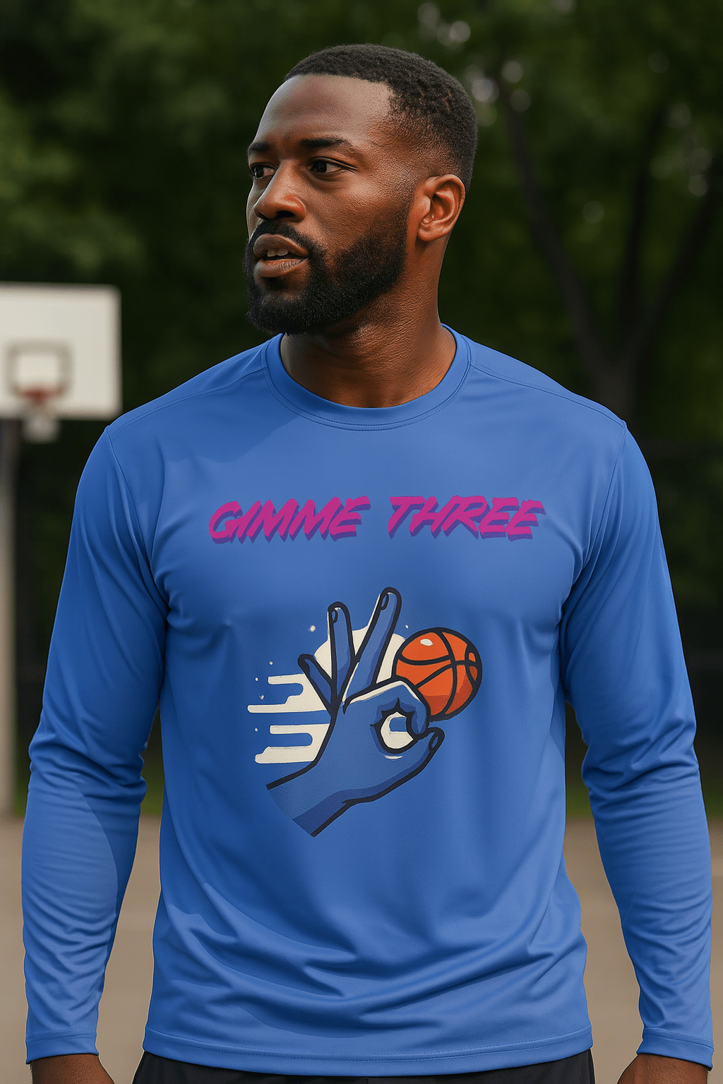 Gimme Three Performance Long Sleeve | Hooper Athletics | Hooper Athletics – Own. Every. Moment.