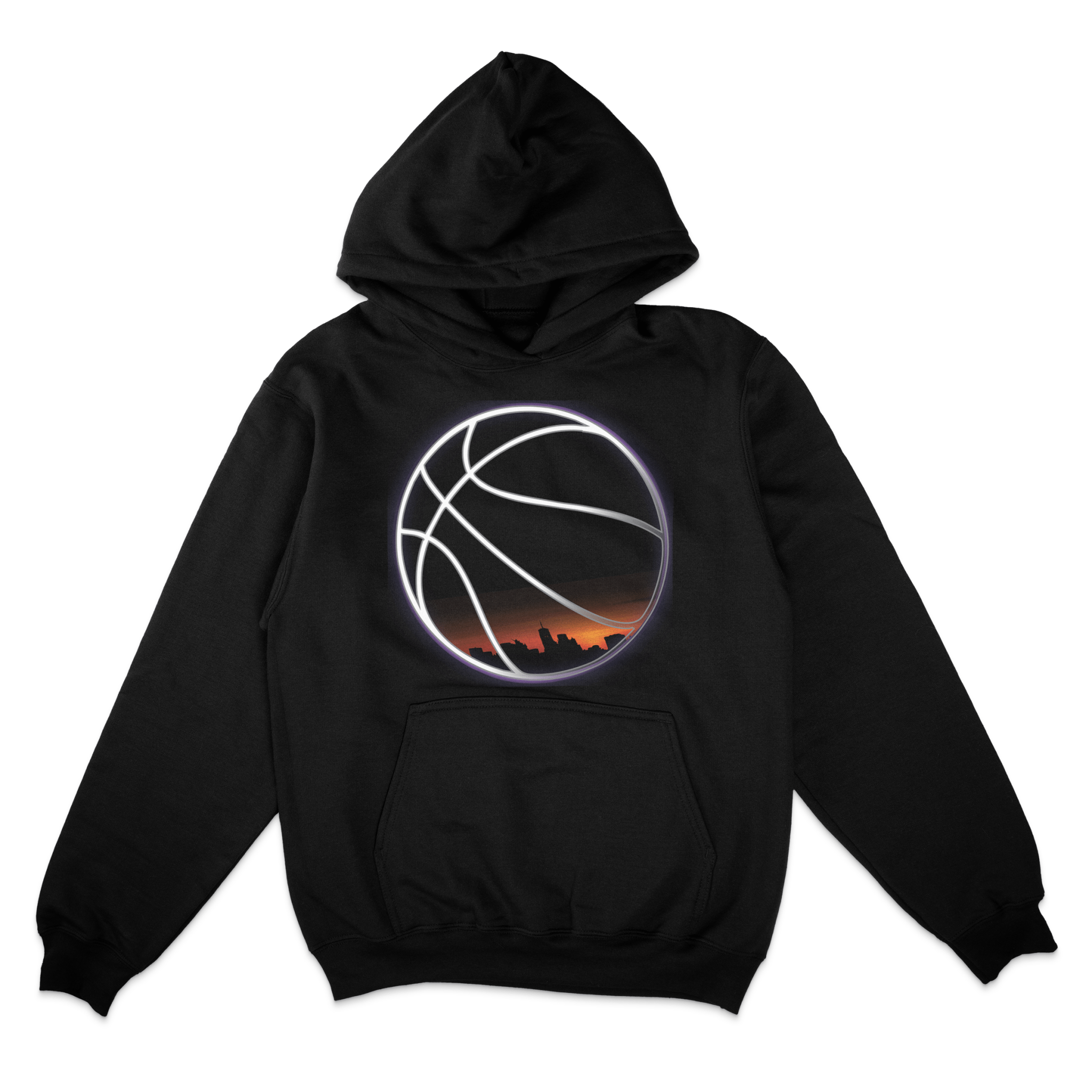 Golden Hour Streetball Hoodie – Limited Drop | Hooper Athletics – Own. Every. Moment.