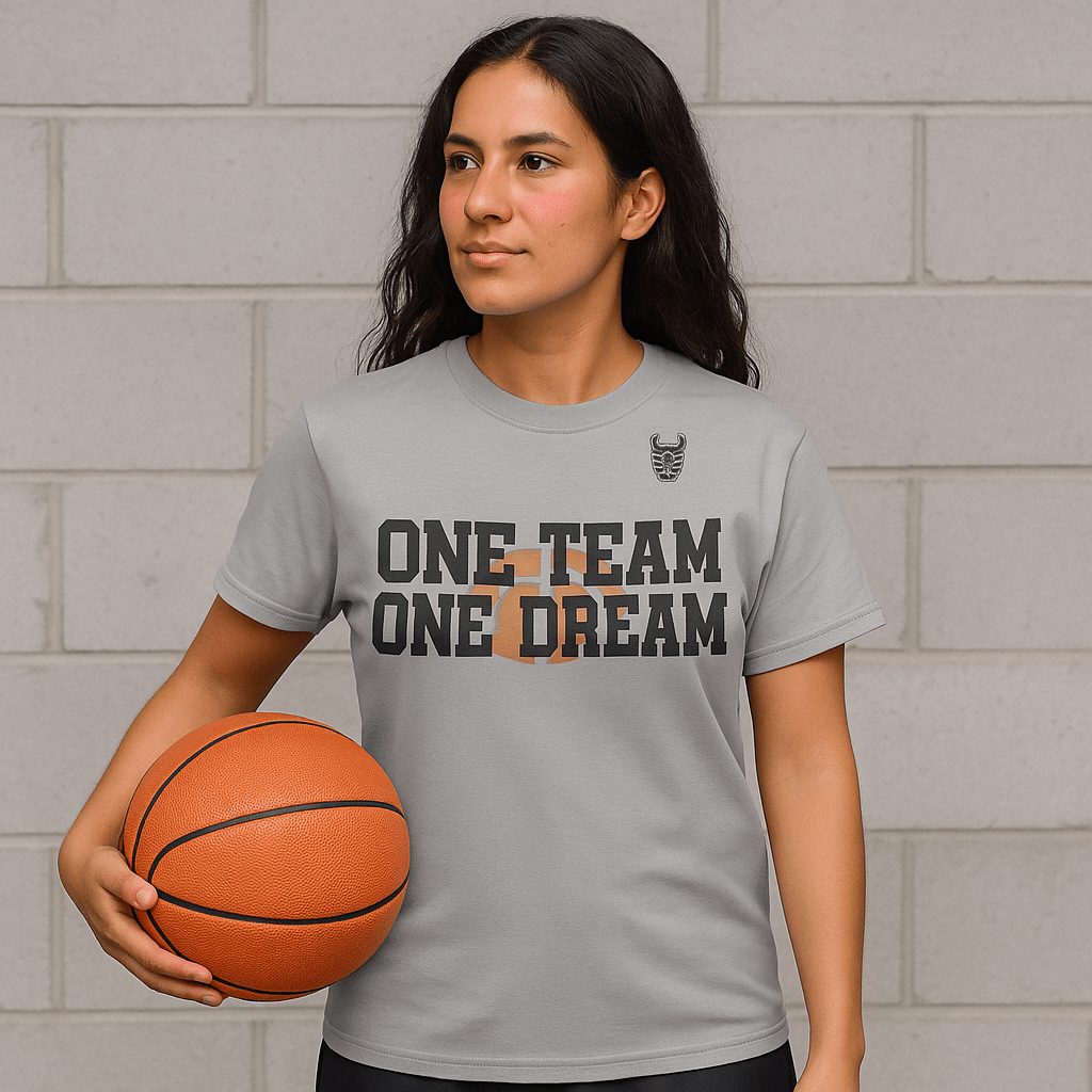 One Team One Dream Basketball Shirt | Hooper Athletics Tee | Hooper Athletics – Own. Every. Moment.