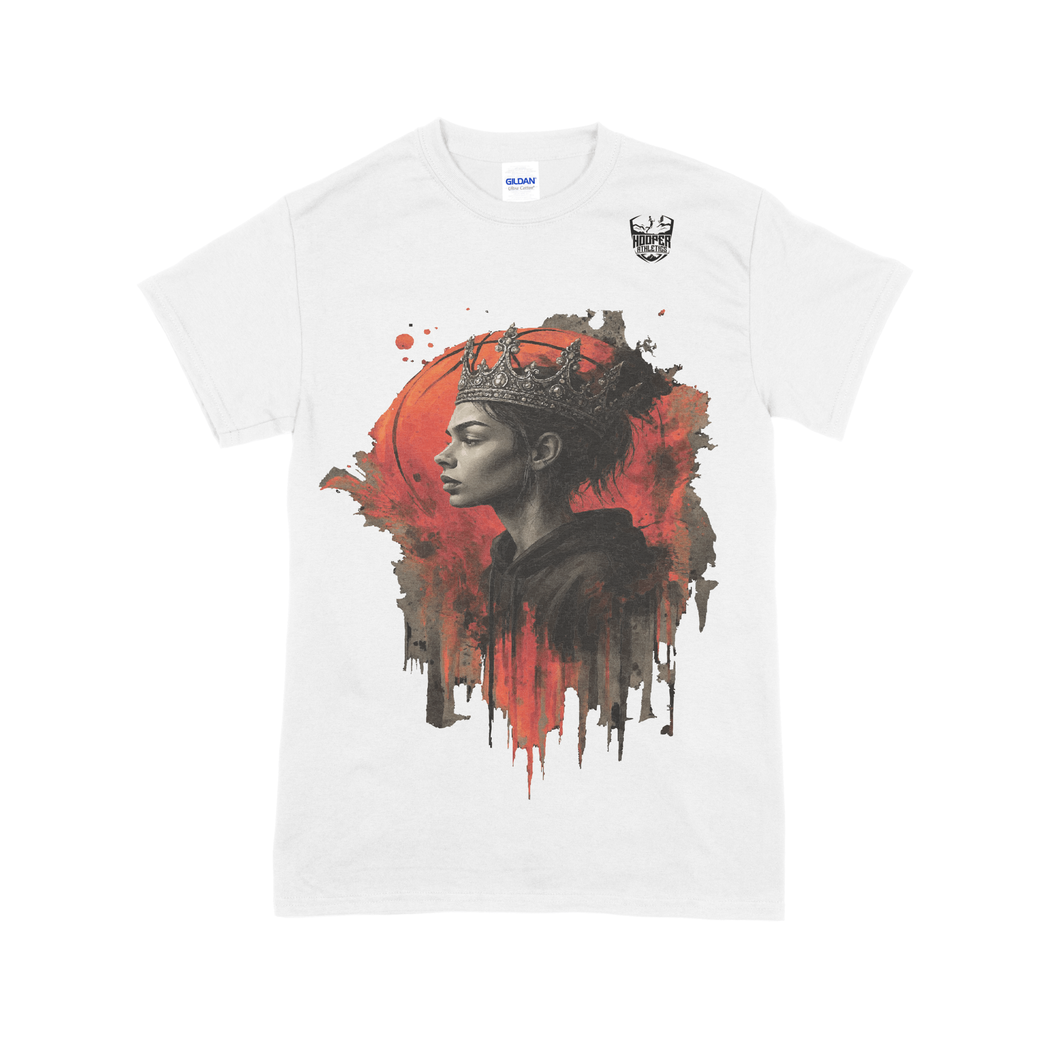 The Royal Drip Tee – Women's Basketball Crown Shirt | Hooper Athletics | Hooper Athletics – Own. Every. Moment.