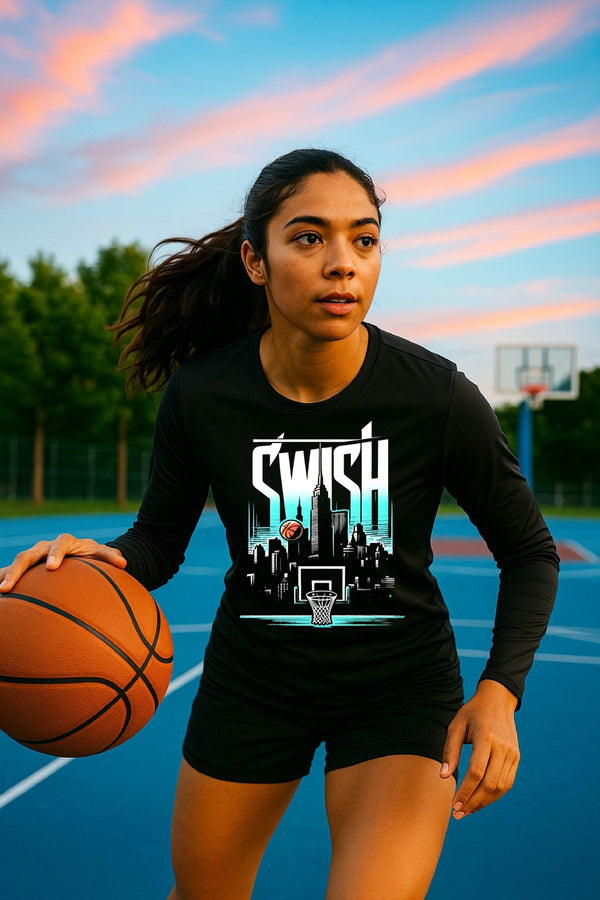 The Swish Standard Basketball Performance Shirt | Hooper Athletics | Hooper Athletics – Own. Every. Moment.