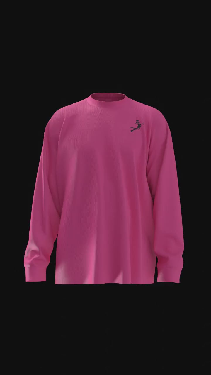The Official Hooper Athletics Performance Shirt in pink – women's basketball apparel - 3D
