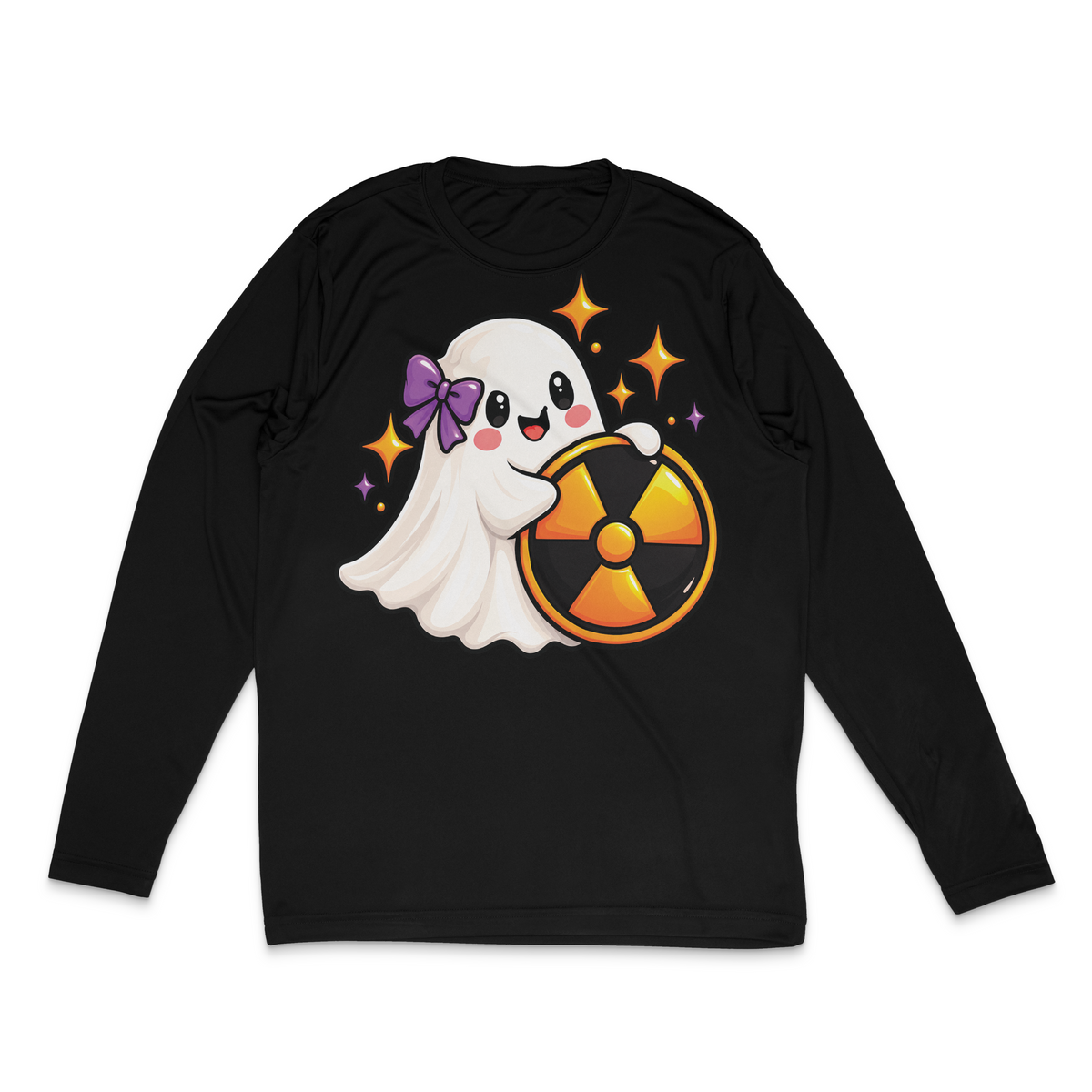 Radiation Boo Crew Long Sleeve Performance Shirt- Hooper Athletics