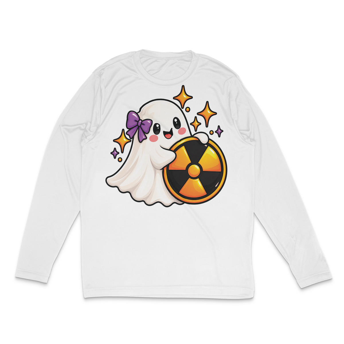 Radiation Boo Crew Long Sleeve Performance Shirt- Hooper Athletics
