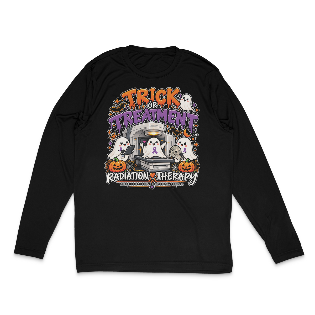 Trick or Treatment Long Sleeve Performance Shirt- Hooper Athletics