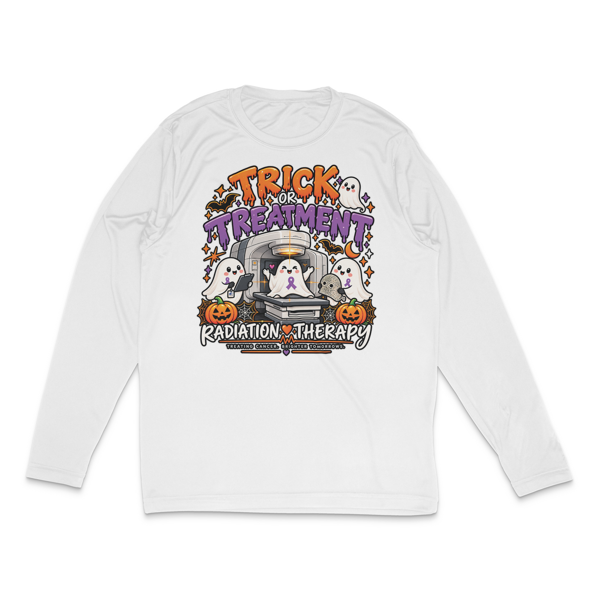 Trick or Treatment Long Sleeve Performance Shirt- Hooper Athletics